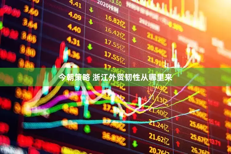 今朝策略 浙江外贸韧性从哪里来