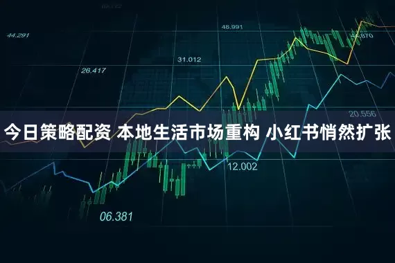 今日策略配资 本地生活市场重构 小红书悄然扩张